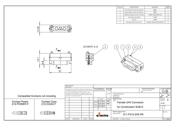 211-FX15-2X5-PK dr