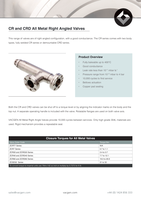 Page 0 of 2 for All Metal CR CRD Valve Data Sheet